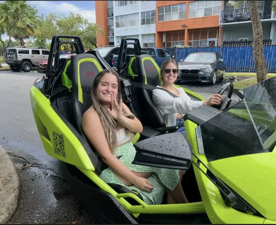 Slingshot fleet Miami — multiple Slingshots ready to rent